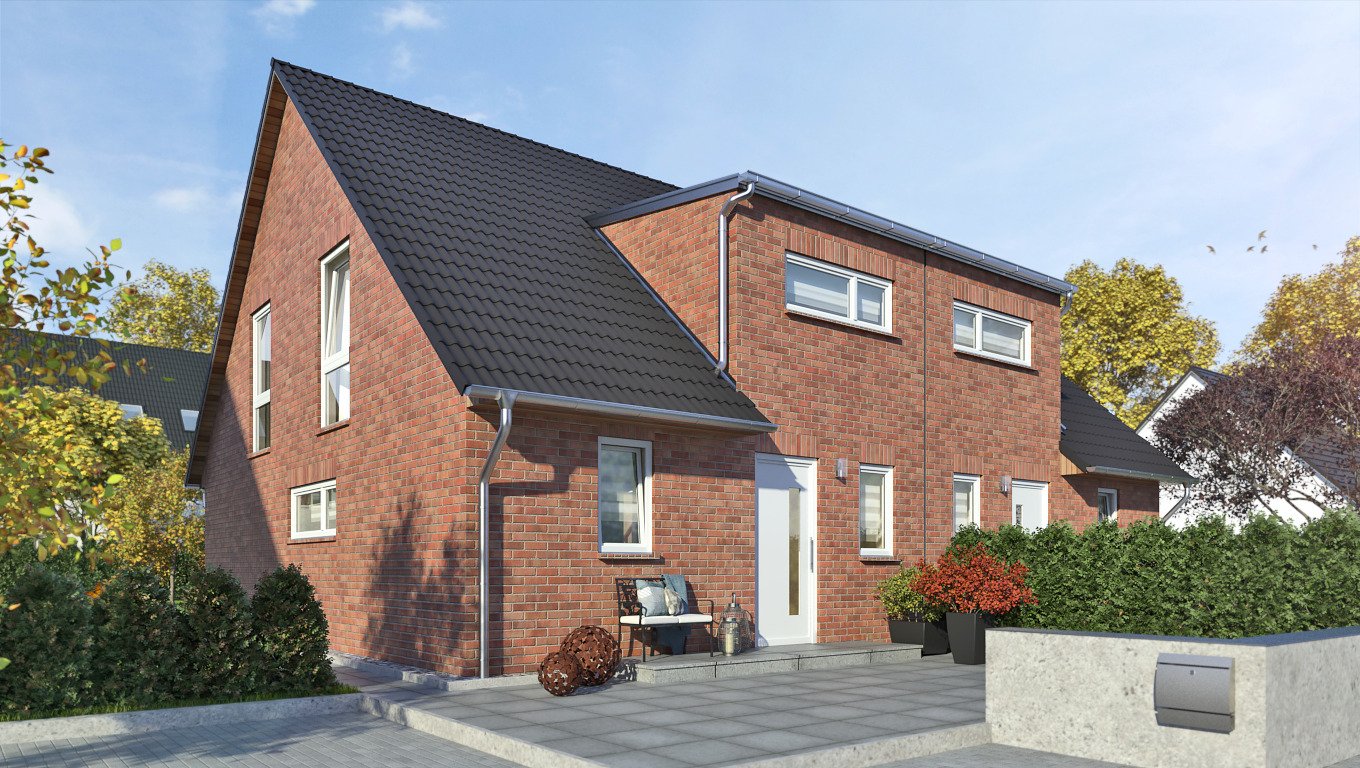 Town & Country Haus ! Doppelhaushälfte in Sassenberg mit Grundstück